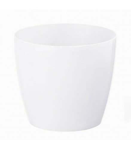 Doniczka magnolia 21cm biała