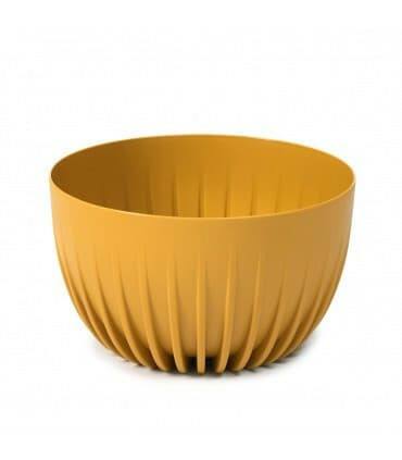 Doniczka misa Mira 240mm musztardowa