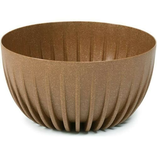 Doniczka misa Mira eco wood 300mm naturalne drewno