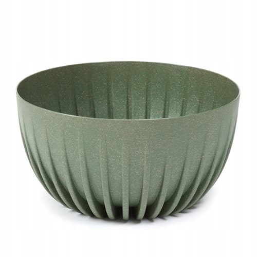 Doniczka misa Mira eco wood 300mm zielona
