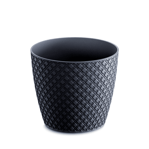 Doniczka Orient 130 antracyt – uniwersalny design