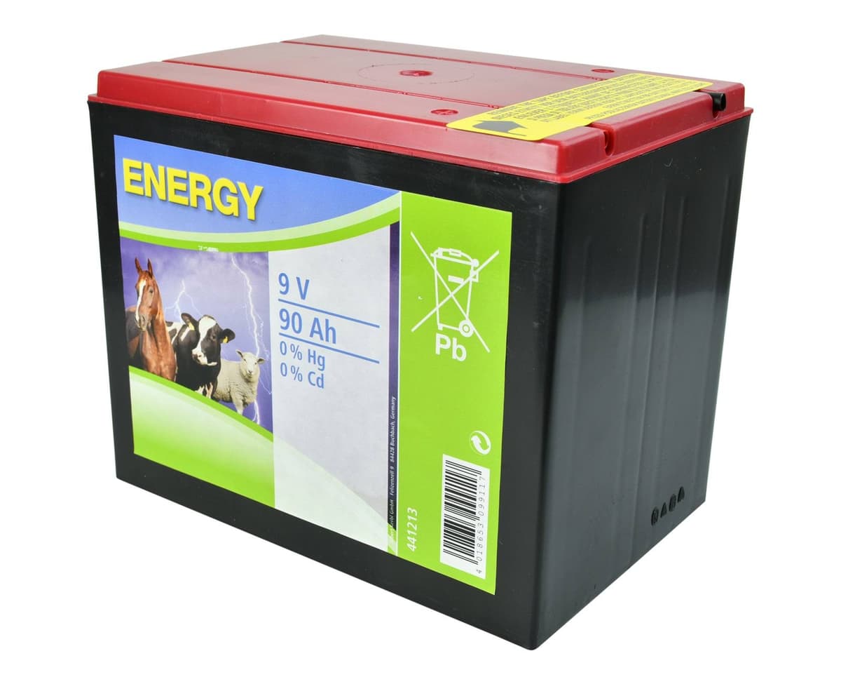 Bateria chlorkowa do elektryzatora, 9 V, 90 Ah, Kerbl