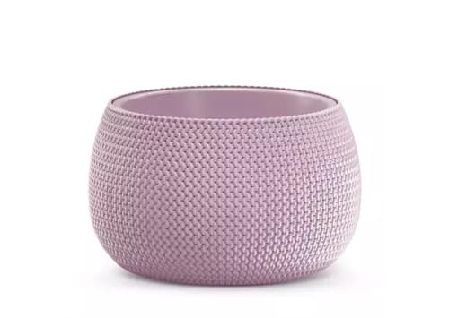 Doniczka Splofy Bowl 480 jagodowy jasny