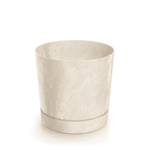 Doniczka Tubo P 180 beton efekt krem