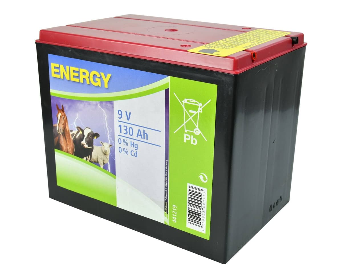 Bateria chlorkowa do elektryzatora, 9 V, 130 Ah, Kerbl
