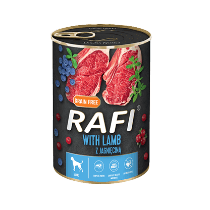 Rafi Pies 400g jagnięcina pasztet