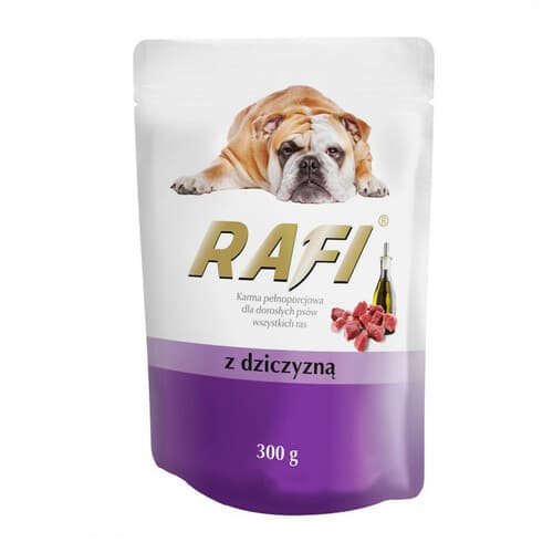 Rafi Pies saszetka 300g dziczyzna