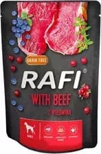 Rafi Pies karma mokra saszetka 300g z wołowiną