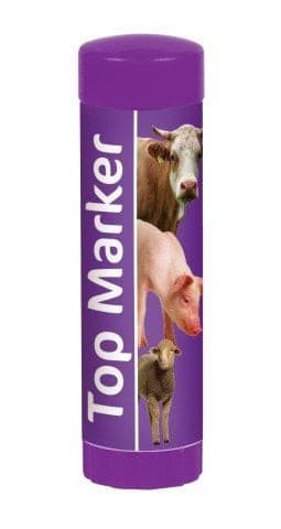 Kredka do znakowania zwierząt TopMarker, 60 g, fioletowa, Kerbl