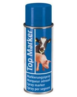 Spray do znakowania zwierząt, TopMarker 500 ml, niebieski,Kerbl