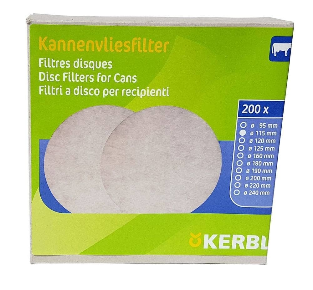 Filtr krążkowy do mleka, śr. 115 mm, 200 szt., Kerbl