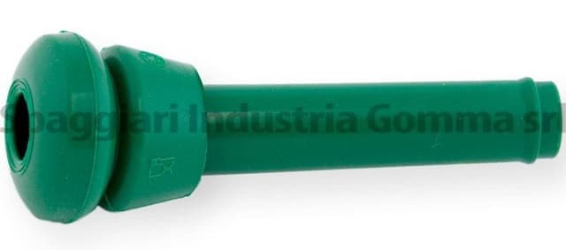 Silikonowa guma strzykowa 7029.2725.010, zielona, 4szt., Spaggiari