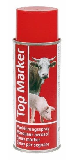 Spray do znakowania, TopMarker 200 ml, czerwony