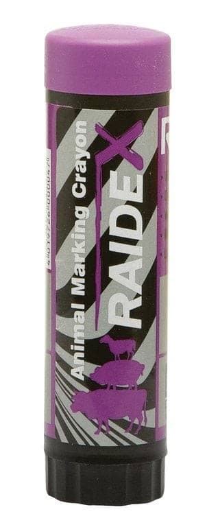 Kredka do znakowania zwierząt Raidex, 60 g, fioletowa, Kerbl