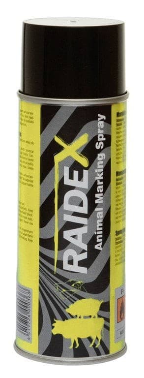 Spray do znakowania, Raidex 400 ml, żółty