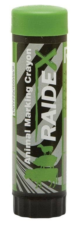 Kredka do znakowania zwierząt Raidex, 60 g, zielona, Kerbl