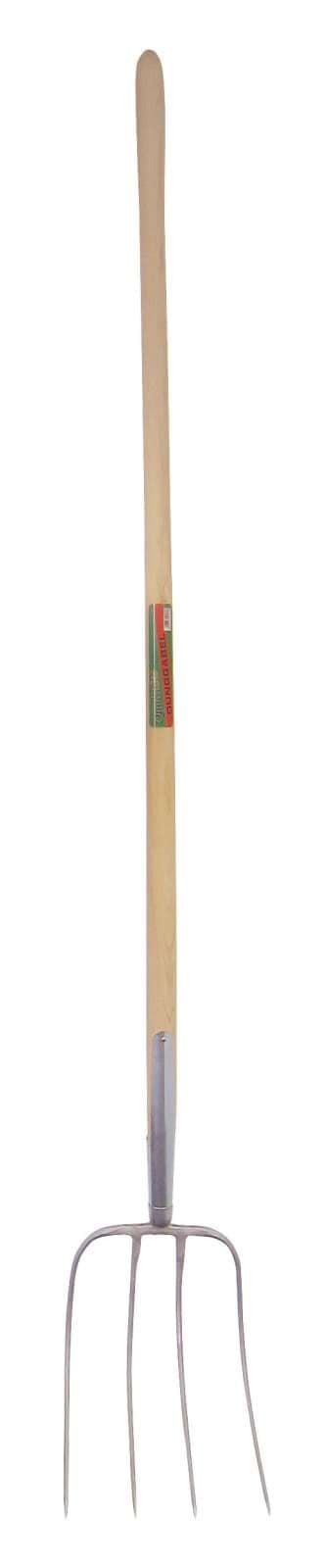 Widły z trzonkiem z jesionu woskowanego,135 cm, 4 zęby, Kerbl