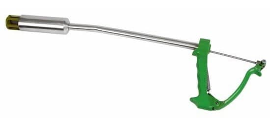Aplikator do magnesów i bolusów, 53 cm, stal nierdzewna, Kerbl