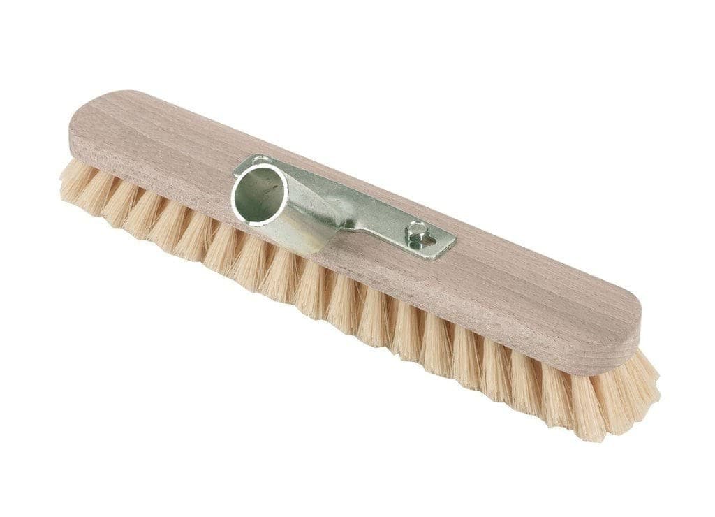Szczotka do szorowania, z uchwytem na kij, 30 cm, Kerbl