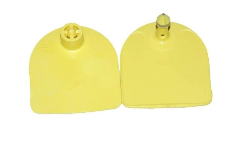Kolczyk Multiflex U, część męska i żeńska, żółty, Caisley