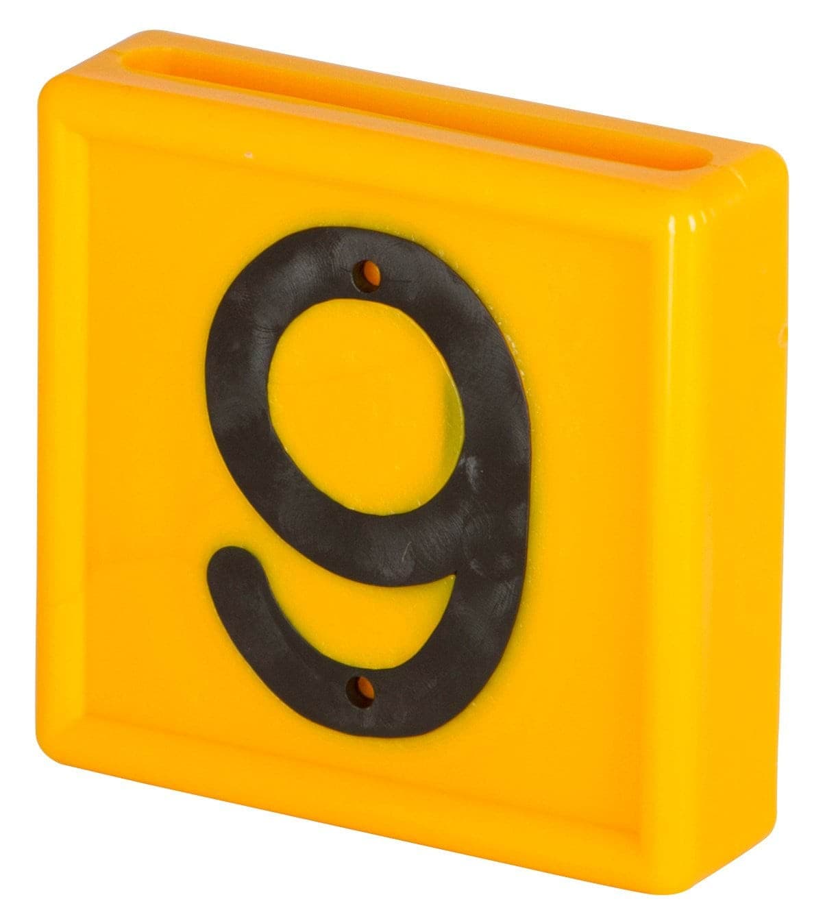 Numer do obroży, żółty, "6/9", Kerbl
