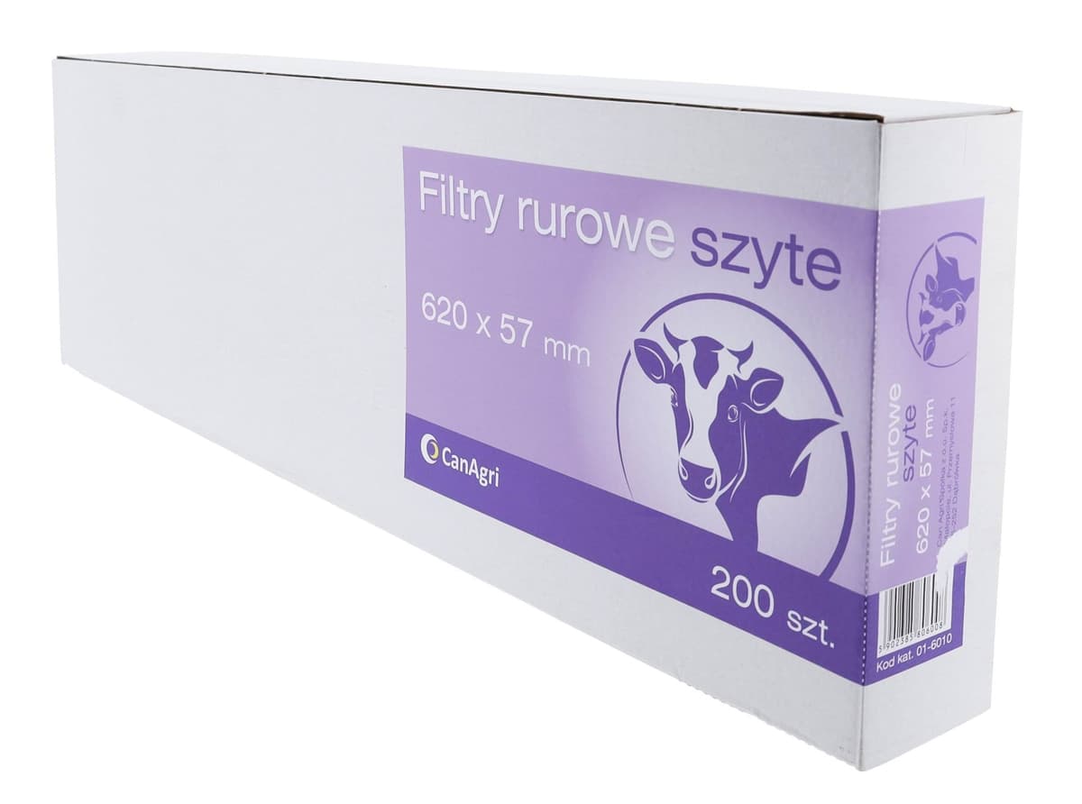 Filtr rurowy do mleka, 620 x 57 mm, 200 szt., Can Agri
