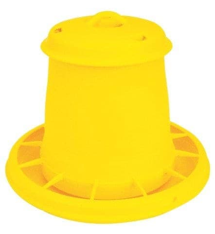 Karmidło automatyczne, żółte dla drobiu, 5,25 l, 3,5 kg, Novital