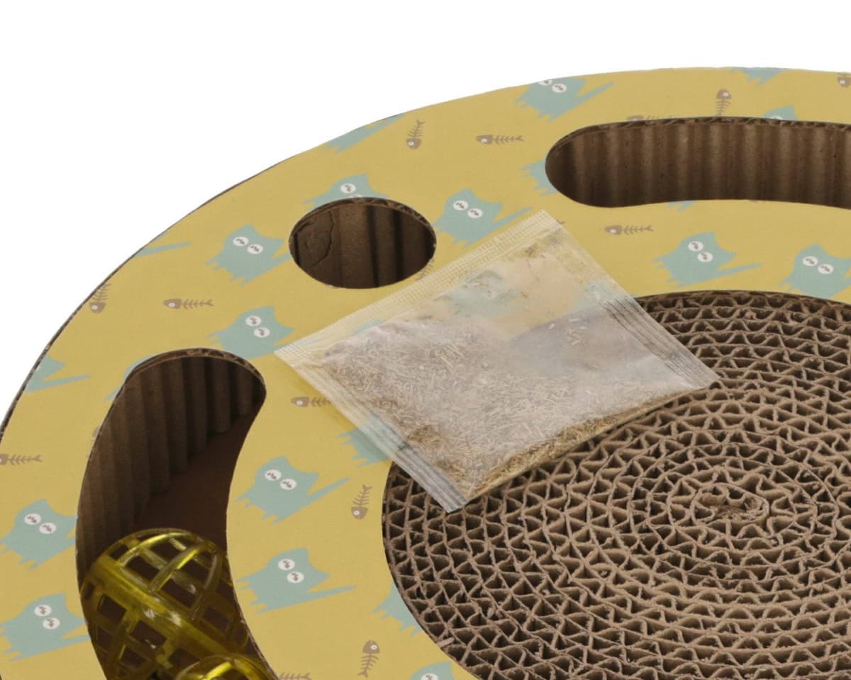 Drapak dla kota, eko Bed Jokey, tekturowy, Ø 33,5 cm, Kerbl