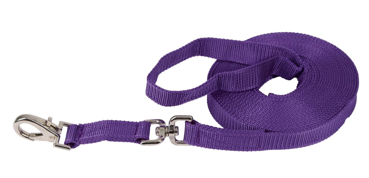 Lonża dla konia, 7,5 m, granatowy, Covalliero
