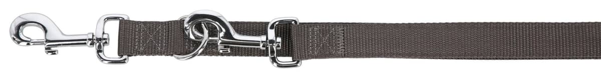 Smycz dla psa Miami Plus, 200 cm x 25 mm, szara, Kerbl