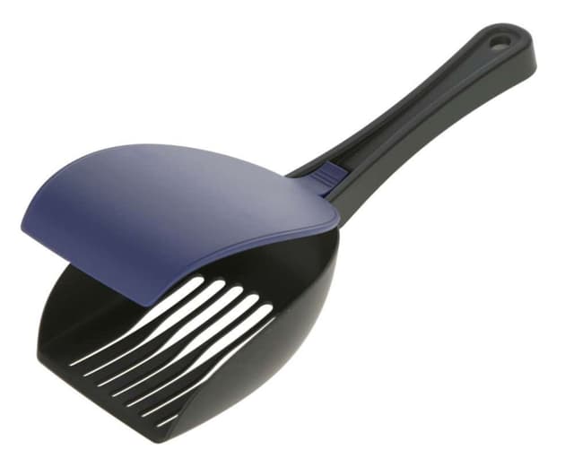 Szufelka do żwirku  Shaker, 28 x 10 cm, granatowa, Kerbl