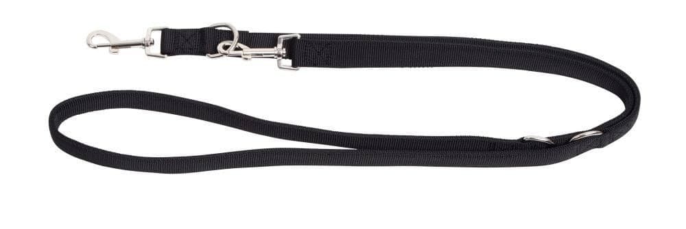 Smycz dla psa Miami Plus, 200 cm x 25 mm, czarna, Kerbl