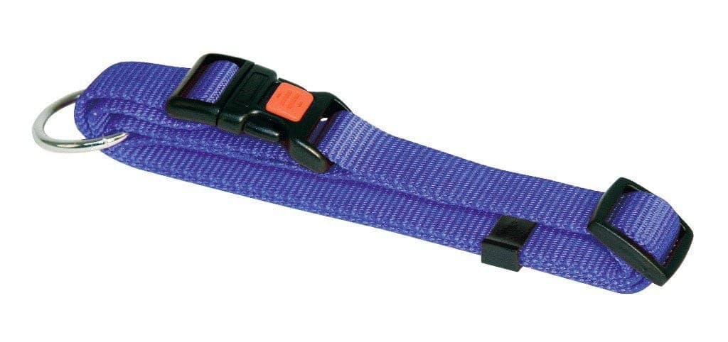Obroża dla psa Miami, 40 - 65 cm x 25 mm, niebieska, Kerbl