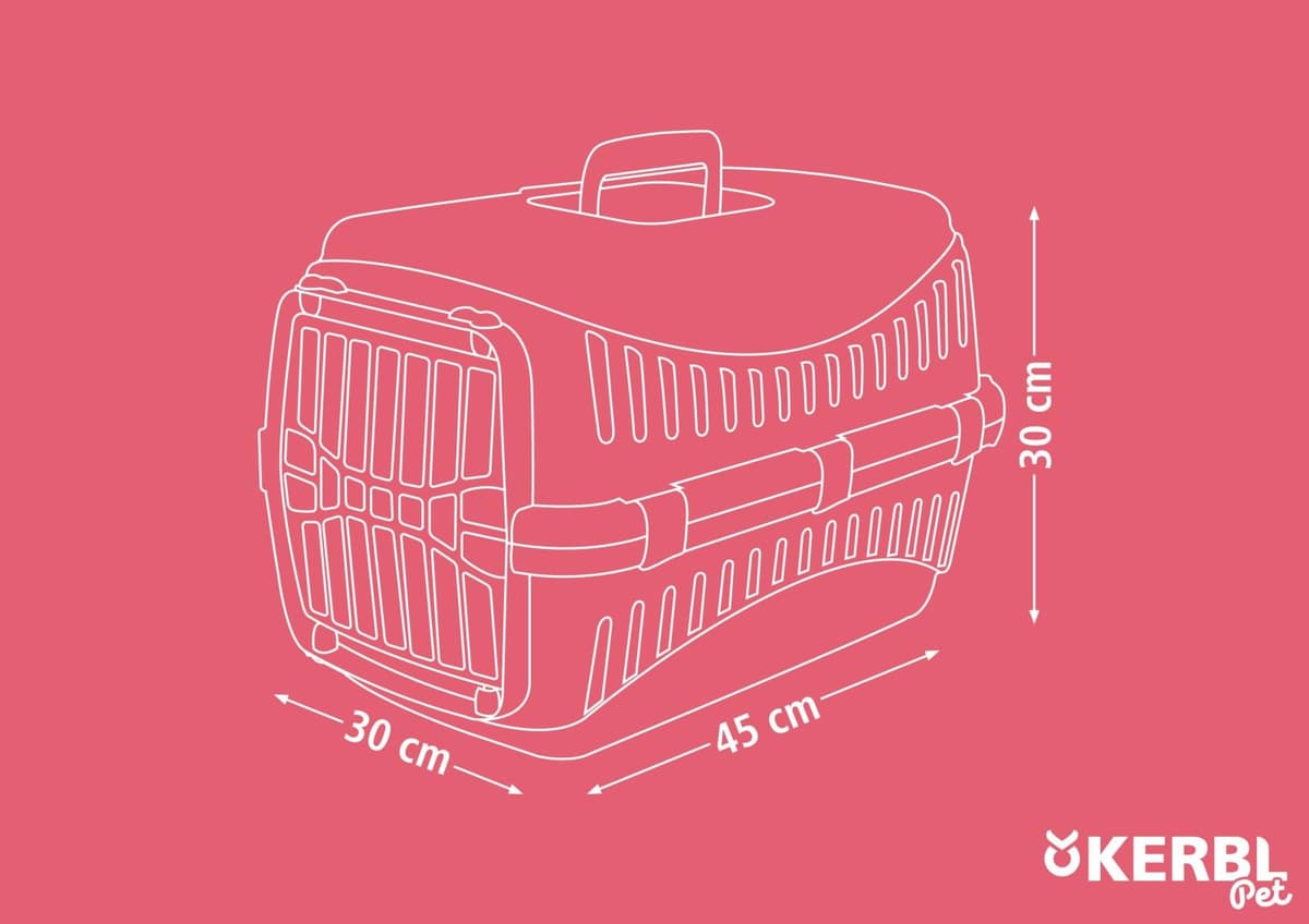 Transporter Expedion 1, 10 kg, zielona/ciemnoszara, Kerbl