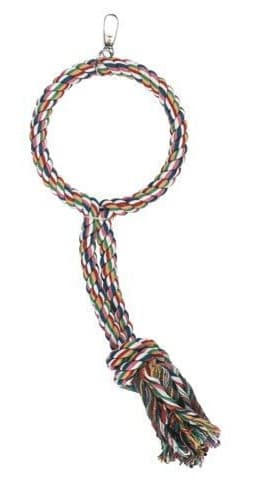 Huśtawka do zabawy dla papużek, 100% bawełna, 45 cm, Kerbl