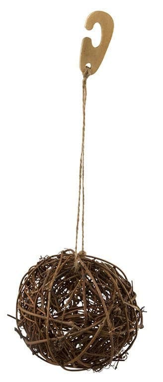 Zabawka dla gryzoni, piłka z wikliny, 9 cm, Kerbl