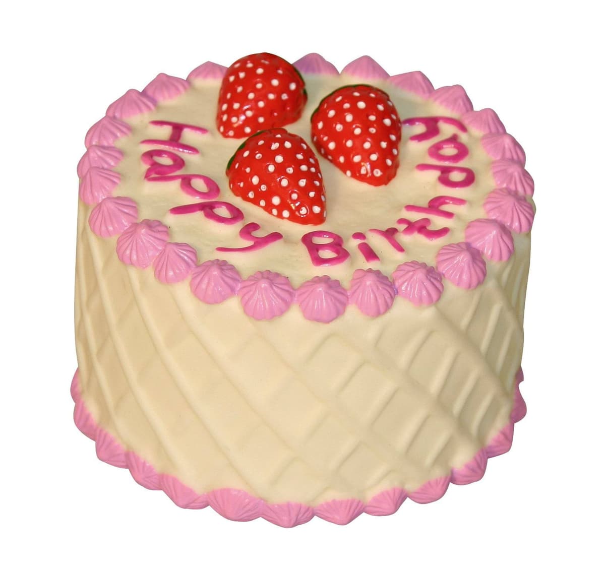Zabawka dla psa, winylowy tort, 10 cm, Kerbl