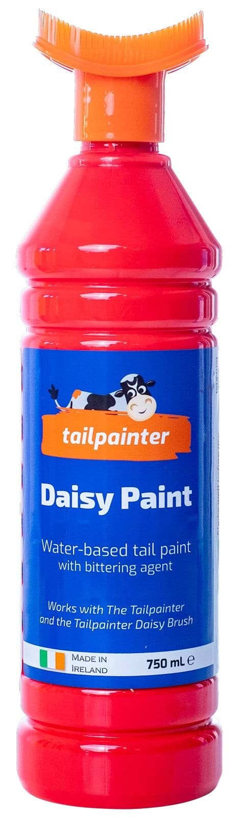 Farba wykrywająca ruje Daisy z pędzlem, czerwona, 750 ml, Kerbl