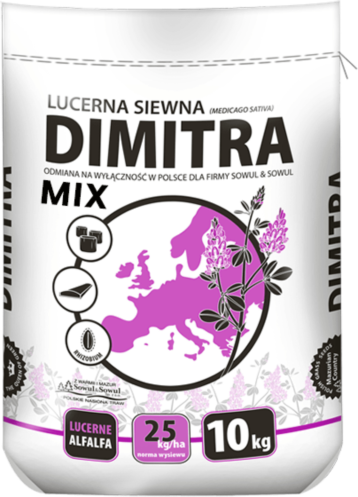 Mieszanka lucern Dimitra MIX, 10 kg, Sowul & Sowul