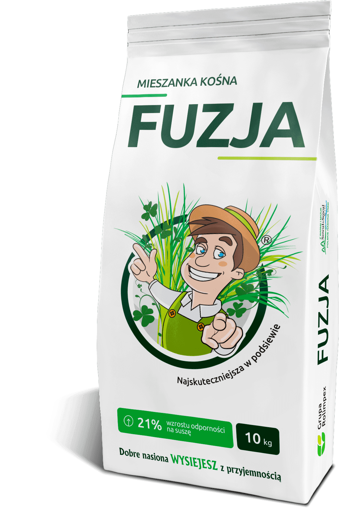 Mieszanka traw Kośna Fuzja, 10 kg, Sowul & Sowul