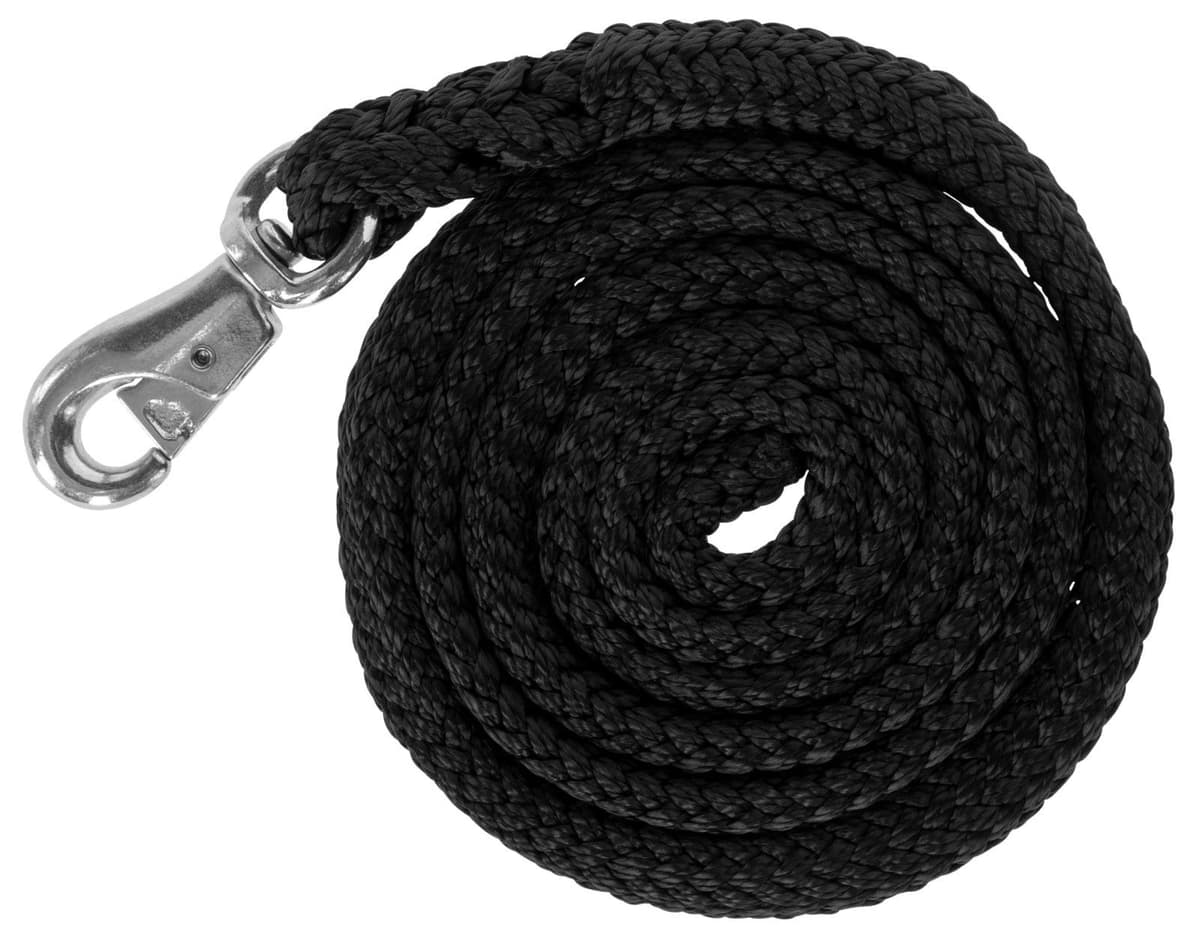 Uwiąz dla konia Bull Snap, czarny, 230 cm, Kerbl