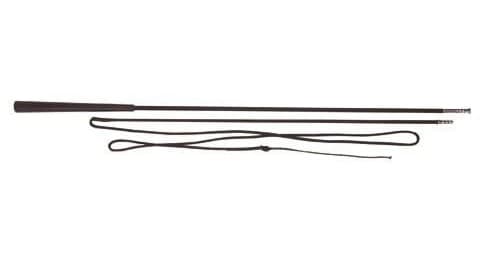 Bat do lonżowania, składany, czarny, 180cm, Covalliero
