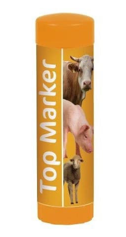 Kredka do znakowania zwierząt TopMarker, 60 g, pomarańczowa, Kerbl