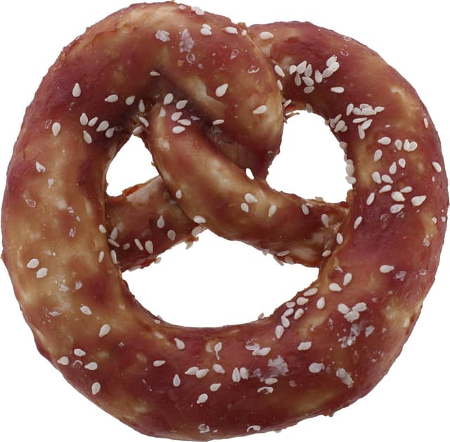 Precel z surowej skóry, z kaczką, 10x10 cm, 75 g, Kerbl