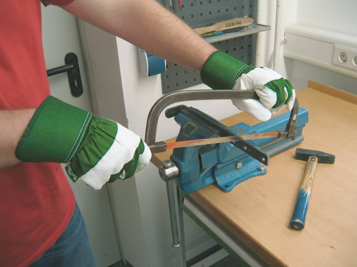 Rękawice robocze ze skóry WORKER, Kerbl