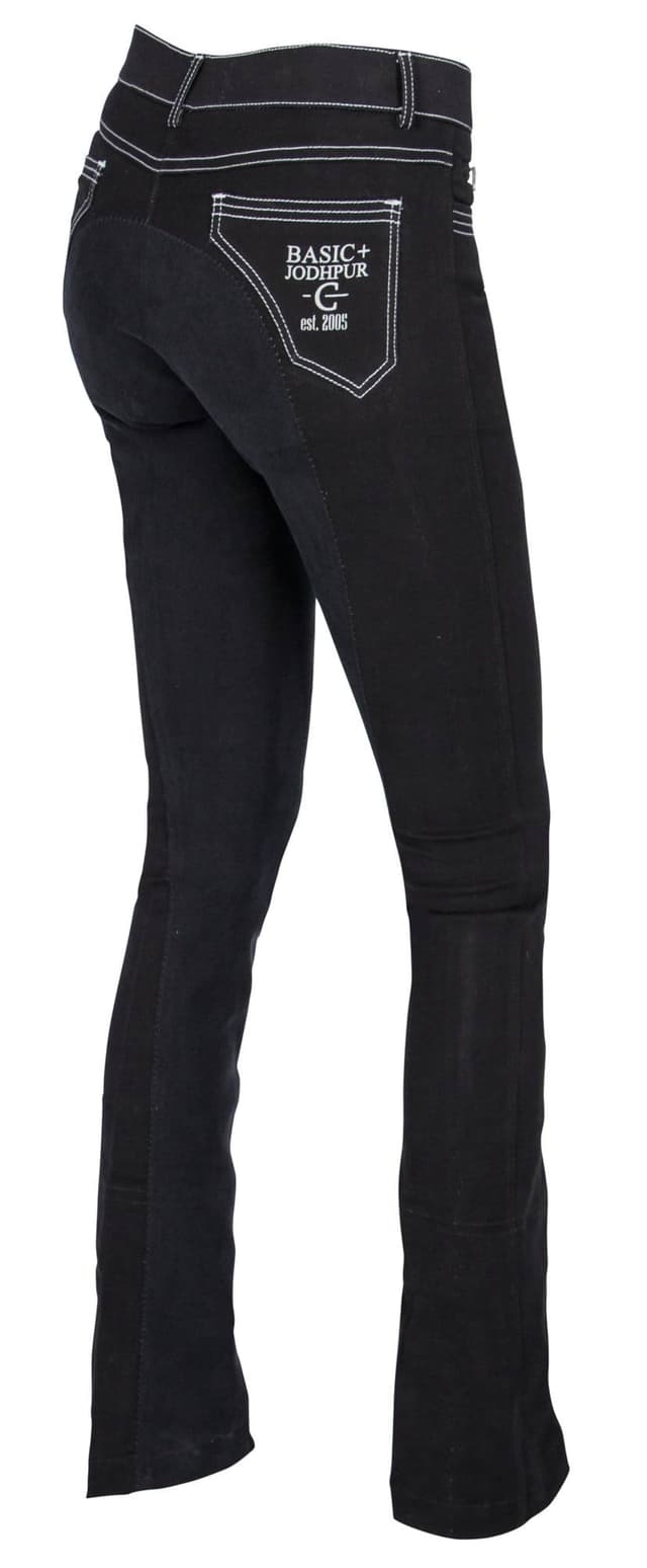 Bryczesy BasicPlus Jodhpur, damskie, czarny, Covalliero