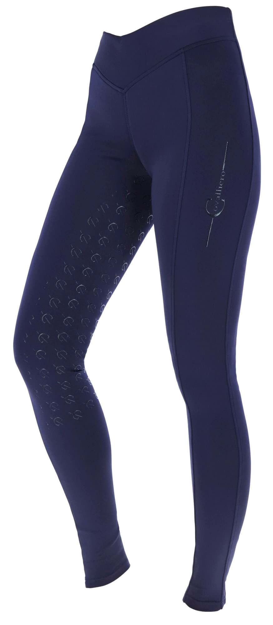 Legginsy jeździeckie ClassicStar, damskie, granatowy, Covalliero