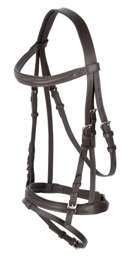 Ogłowie dla konia Standard, brązowy, roz. Pony, Covalliero