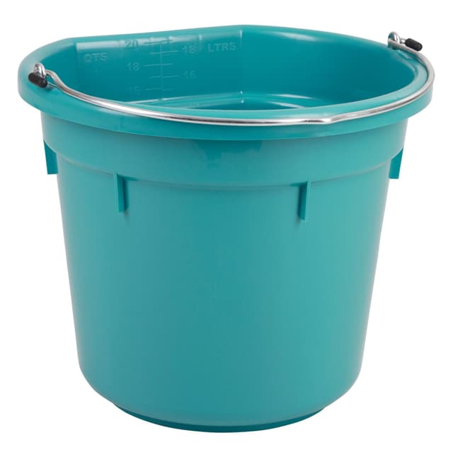 Wiadro FlatBack, 20 l, turkusowy, Kerbl