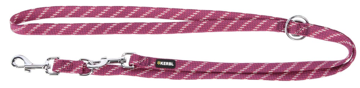 Smycz dla psa Colorado, 200 cm x 25 mm, fuksja, Kerbl